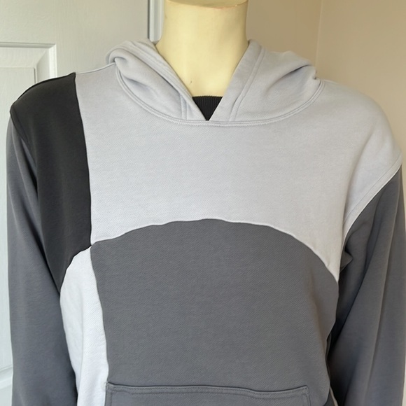 LULULEMON All Yours Hoodie Sweatshirt Starlight/Asphalt/Graphite Grey 6 - Picture 4 of 15